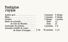 fontaine royale by sous le manteau recipe